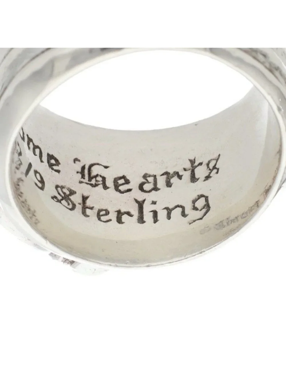 Chrome Hearts Dagger Silver Ring